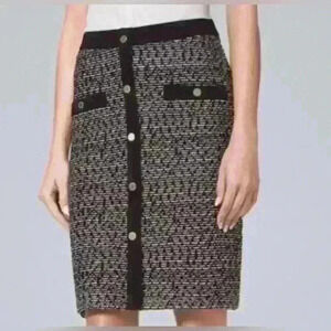 White House Black Market Iconic Sweater Skirt Size Petite Small